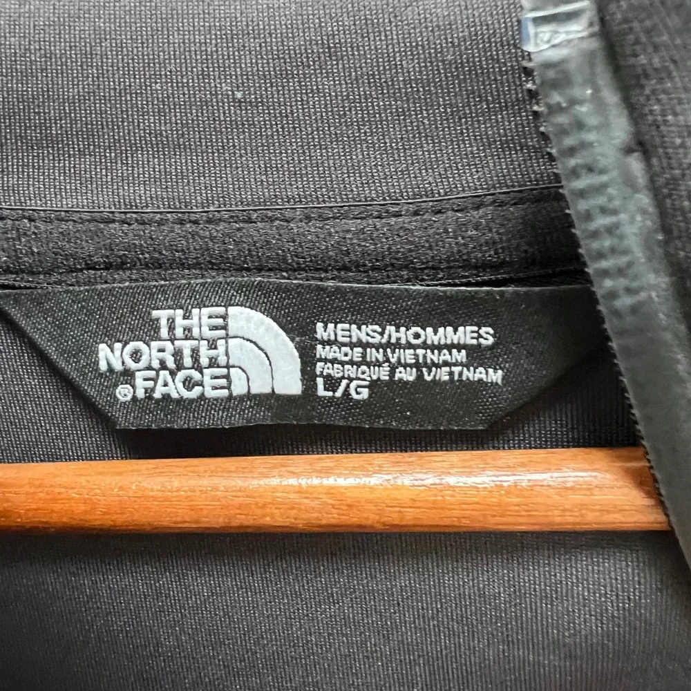 The North Face Mens Black Full Zip Neoprene Style Technical Hoodie L Gorpcore